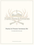 Pantry & Freezer Inventory Kit